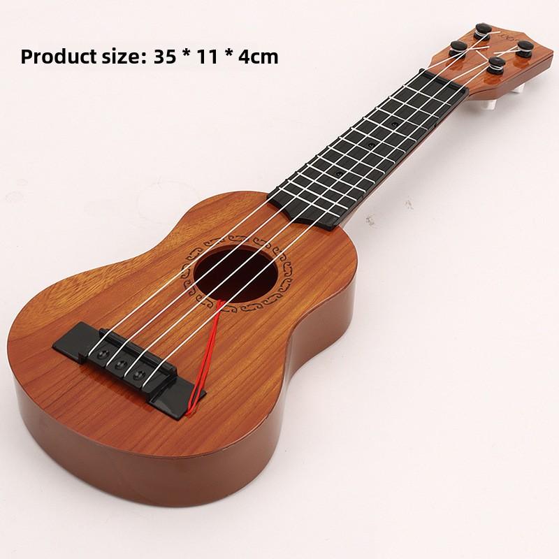 Playable Simulation Ukulele Kids Guitar Beginner Enlightenment Puzzle Instrument Music Gift Toy
