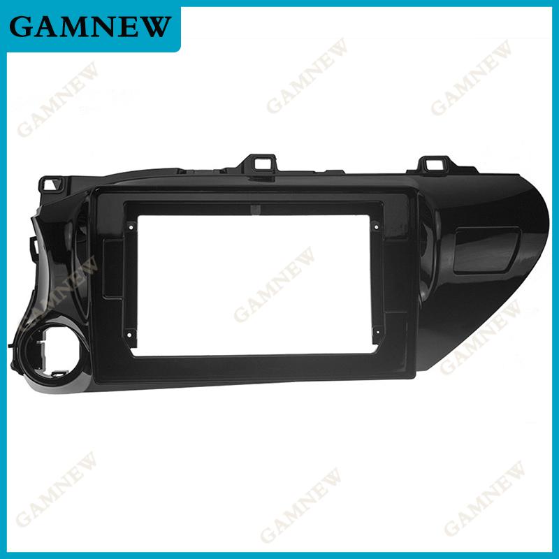 10.1 Inch Car Radio Fascia Panel for TOYOTA Hilux 2014-2019 Stereo Dash Frame