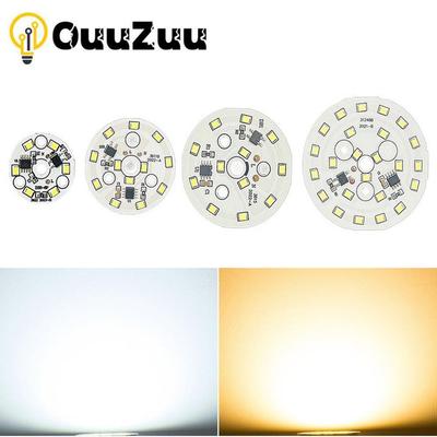 LED-Strahler-Chip für Lampenbirne 3 W 5 W 7 W 9 W 12 W SMD 2835 runde Lichtperlen AC 220 V Glühbirnen-Chip-Beleuchtung