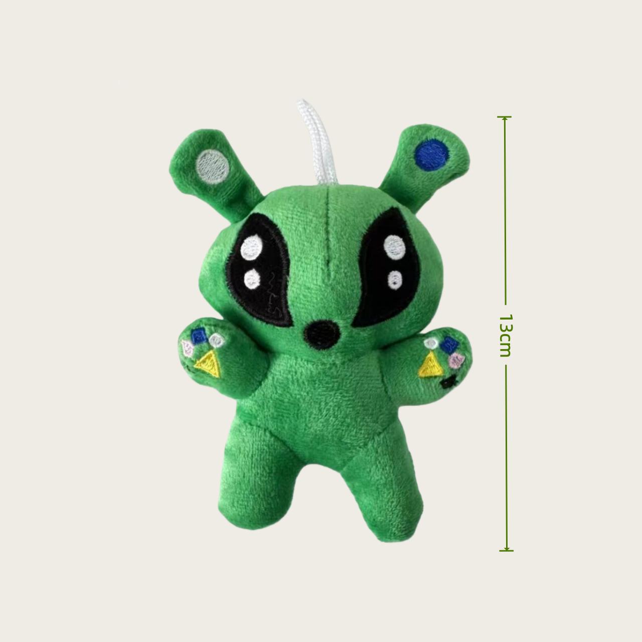 TreasuringU Green Alien Kawaii Plush Toys Kawaii Soft Stuffed Cartoon Anime Dolls Birthday Christmas Gift