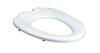LIXIL INAX Lidless Rounded Toilet Seat (Large) CF-39CK/LR8 (Color: Pink)