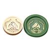 Plant Themed Seal Stamp Head Antique Embossed Sealing Stamp Head for Seal Envelope Invitation Decoration Scrapbooking