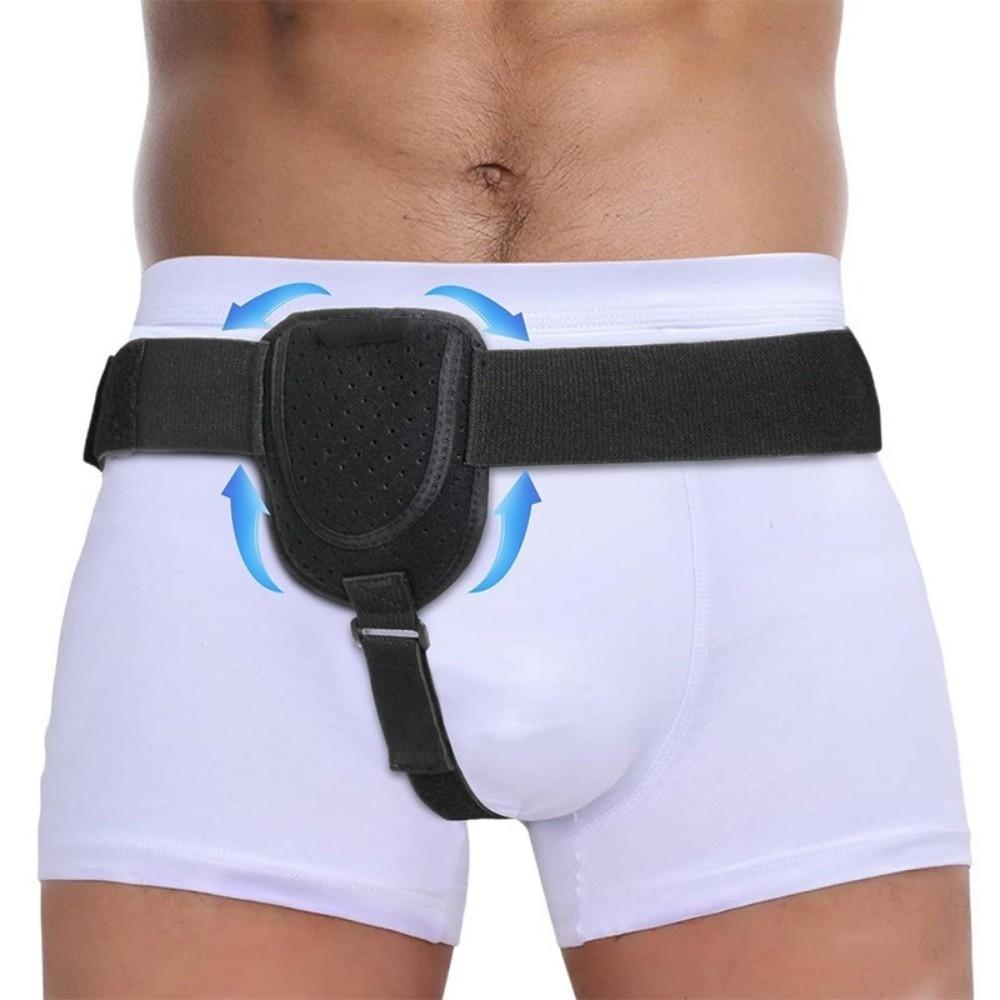 Breathable Hernia Truss Belt Recovery Strap Hernia Guard Man Support Groin Support Belt  Daily Use