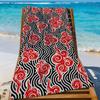 Clouds Towel Beach Shower Bath Travel Lightweight Skin Friendly for Pool Camping Cruise Summer