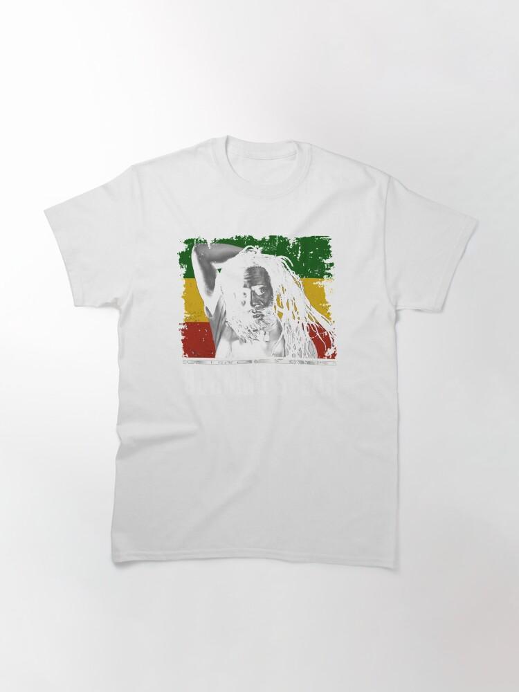 Burning Spear Grafica Amore Arti Brucianti Lancia Cantante Giamaicano T-Shirt Classica