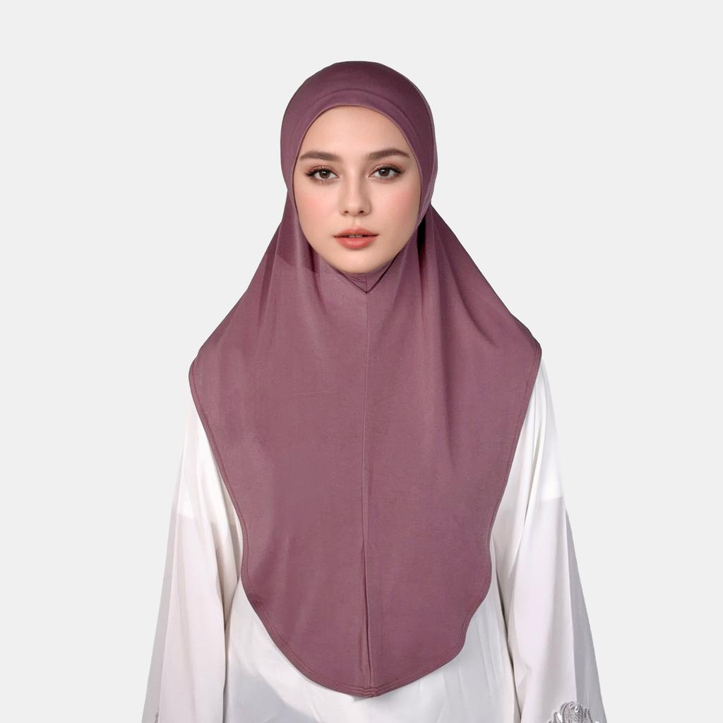 Malaysian New Version Polyester Hijab Spring Instant Hijab Multi Color In Stock