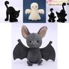 Halloween Ghost Cat Crow Owl Pumpkin Plush Soft Toy For Festive Decor And Gifts