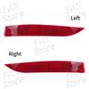 Car Rear Bumper Reflective Strips Light OE 61617355547 61617355548 For BMW X1 F48 F49 16D 16I 18D 18I 20D 20DX 25i 28i 2014-2019