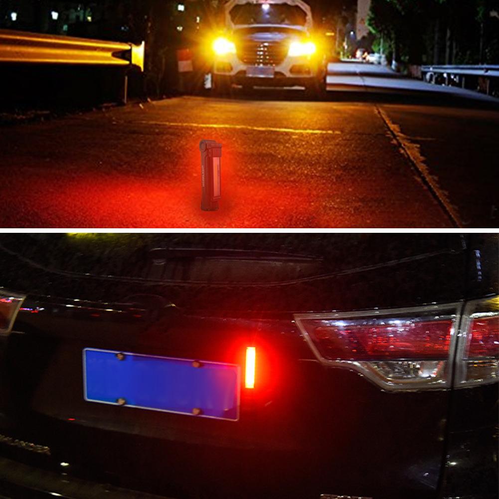 Multifunctional Folding Work Light Portable Rechargeable Flashlight Hook Magnetic Camping Light Outdoor Car Repair Emergency