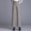 Morris Coming Home Unisex Herringbone Buckle Point Warm Wide Pants M2410pt614d