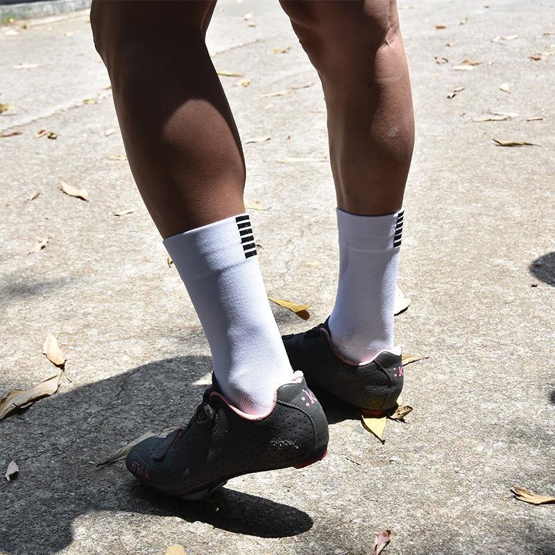 1 Par Andningsbara Sportstrumpor Svettabsorberande Cykelstrumpor Cykelstrumpor Löpning