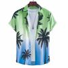 3D Koeienprint Heren Korte Mouw Zomer Zomer Heren Casual Shirt Buiten Straatmode Heren Korte Mouw