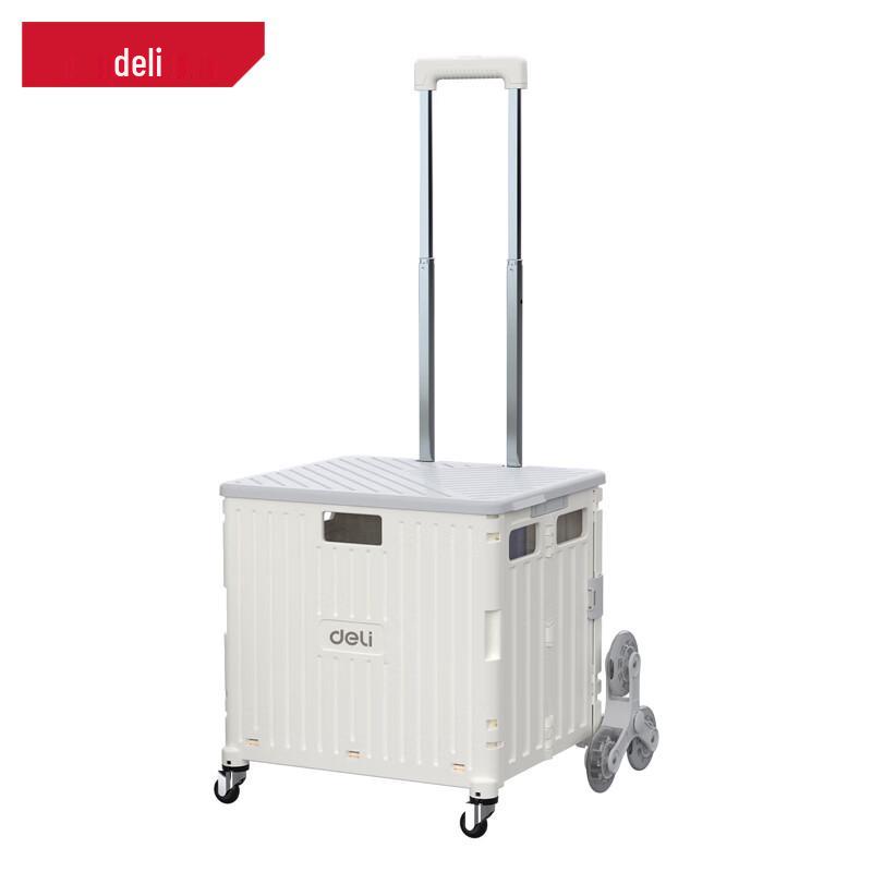 Deli 65L 8-Wheel Stair Climbing Shopping Trolley