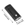 Upgrade TYPE-C Port 2 Sections No Soldering Power Bank Case 18650 Storage Box Power Kits Anti-reverse DIY Kit 5V2A