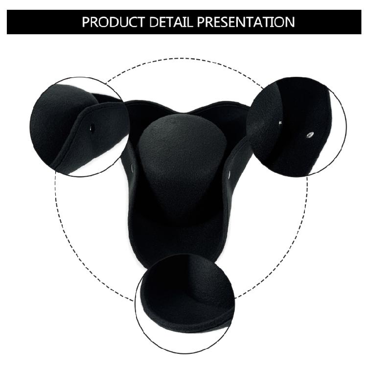 Cosplay Pirate Captain Hat for Women Men Halloween Party Tricorne Hat Roleplay Pirate Cocked Hat for Stage Performances