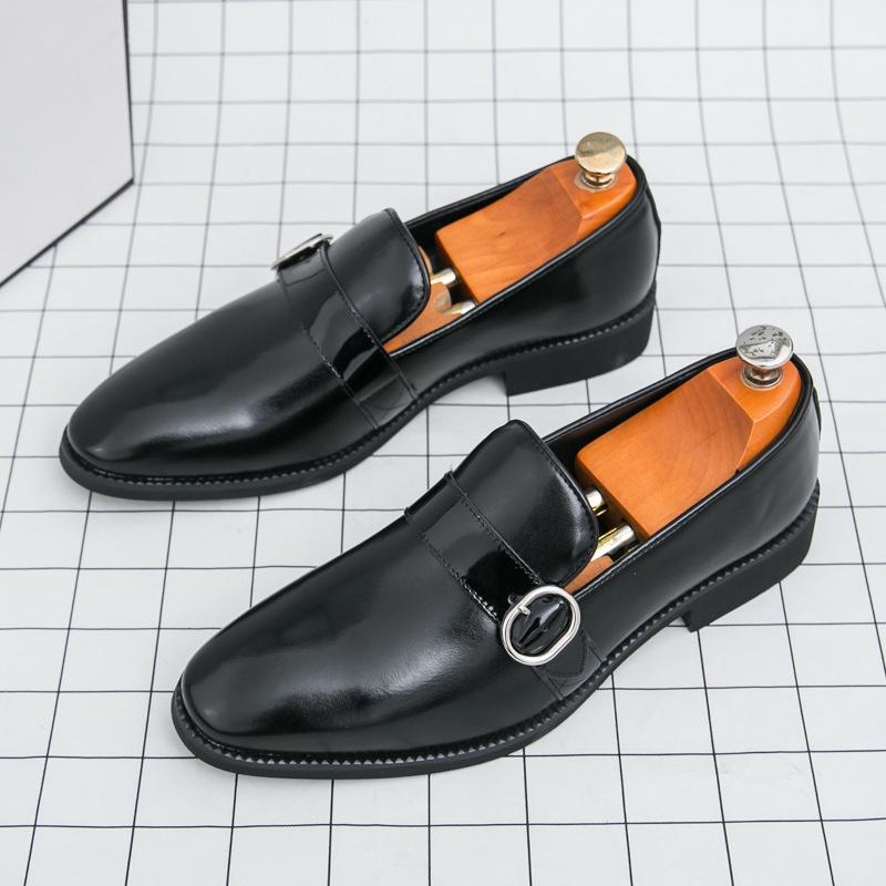 Men s Large British Style Tassel Leather Slip-on Loafers 45