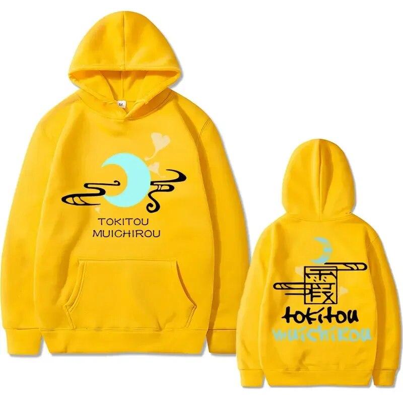 Japanese Anime Demon Slayer Muichiro Tokito Print Hoodie Kimetsu No Yaiba Sweatshirt Coat Unisex WoUnisex Fleece Cotton Casual Hoodies