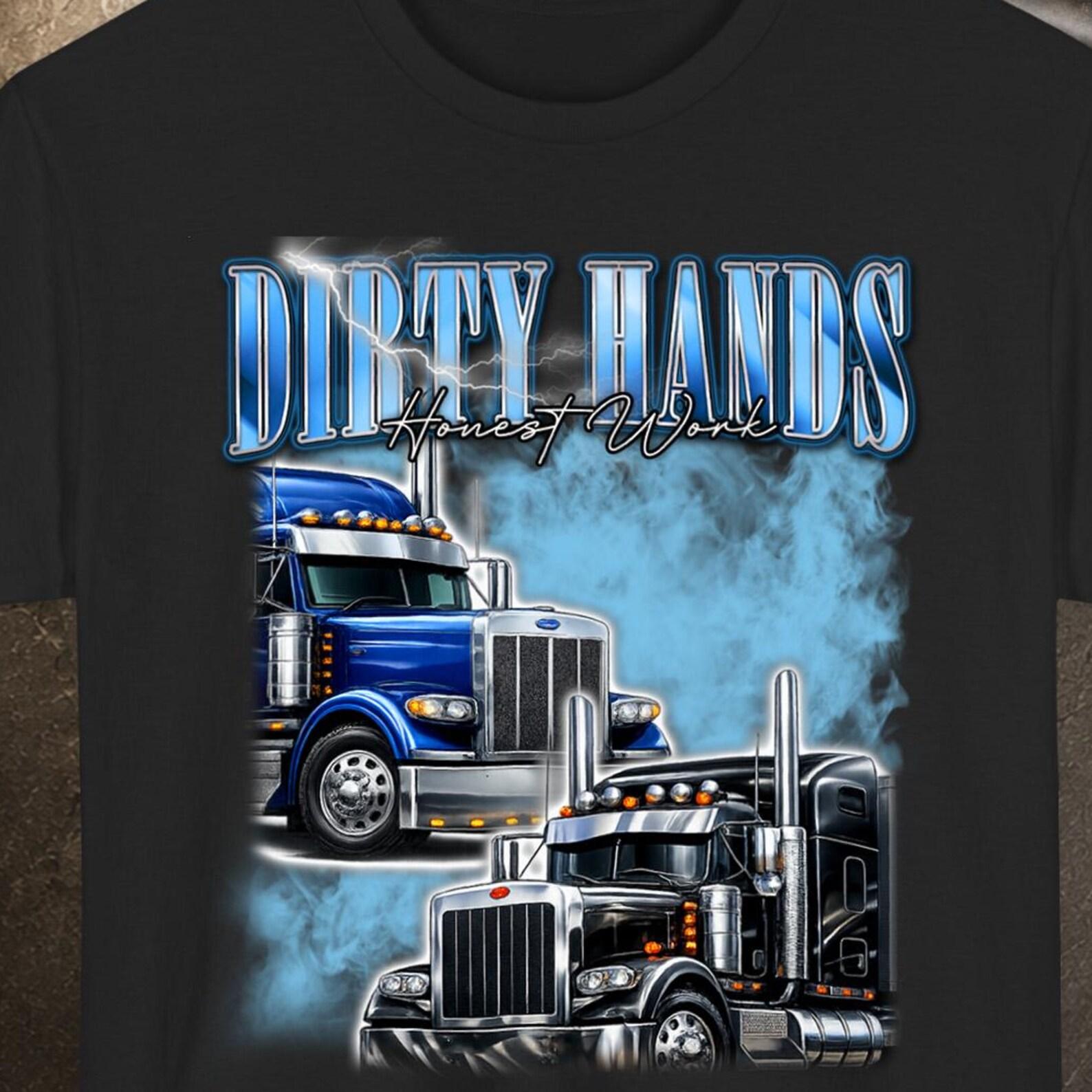 Trucker T-Shirt, Truck Driver Shirt, Truck Driver Gifts, Truck Driver Gift, Gift for Father, Road Trip Shirt 4XL