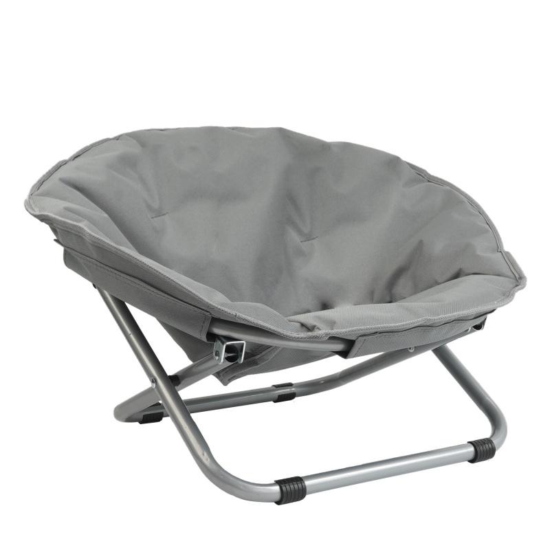 Tragbarer Haustier-Mondstuhl für Outdoor-Camping, Katzen und Hunde, Klappbett, höhenverstellbar, erhöhtes Bett, dicker, warmer Stuhlbezug