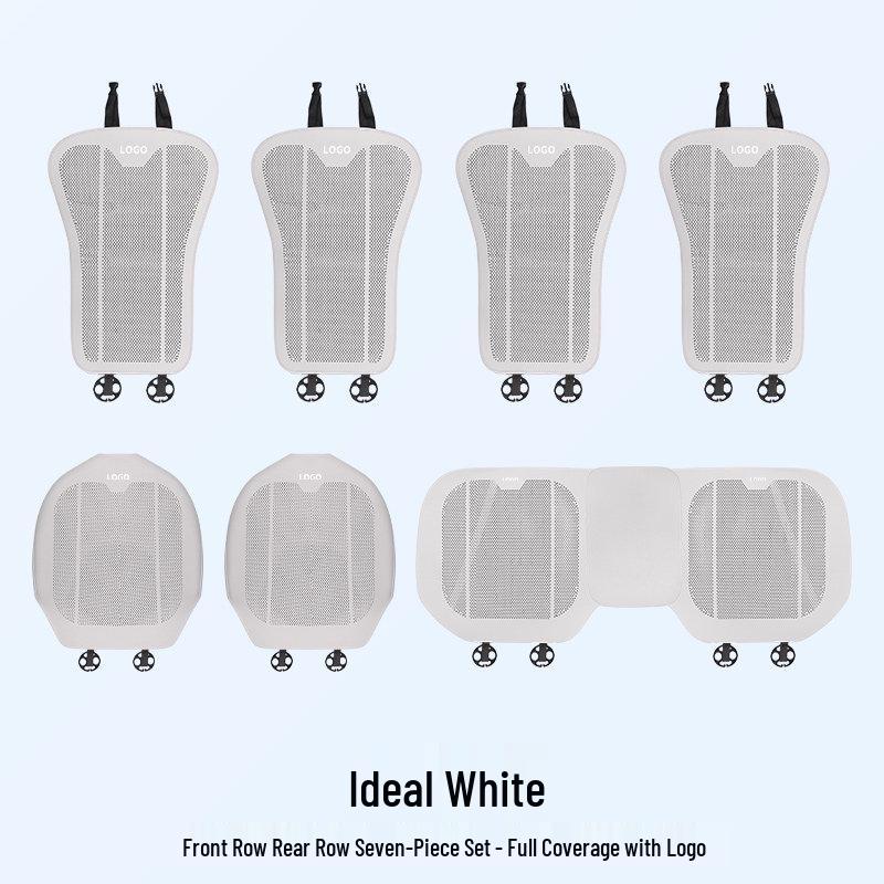 ZEEKR 001/009/X All-Season Car Seat Cushion with Breathable Cover and Integrated Backrest