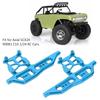 2pcs RC Aluminium Alloy Side Pedal Replace Parts for   SCX24 90081 C10 1/24 RC Cars