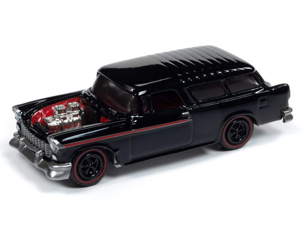 

Johnny Lightning 164 Street Freaks Ver. B 1955 Chevrolet Nomad Deep Dark Black