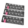 30pcs Sound Aid Domes Open Fit Sound Aid Domes Open Fit Sound Amplifier Tips for Minifit Black