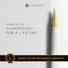 Cross Bailey Light Refillable Ballpoint Pen Presented in a Everyday Gift Box - Medium Point, Black Ink, Polished White