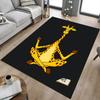 1PC Giraffe Meditation Non-Slip Floor Carpet Compatible for Office&Living Room&Bedroom&Dining Room - Flat-Weave Machine-W321