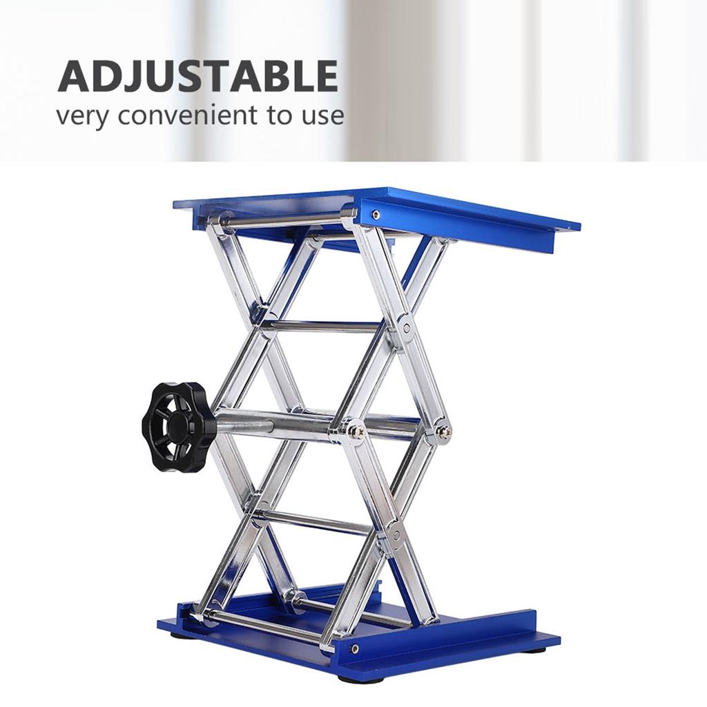Aluminum Oxide Laboratory Lifting Platform Stand Scissor Rack 200x200x340mm