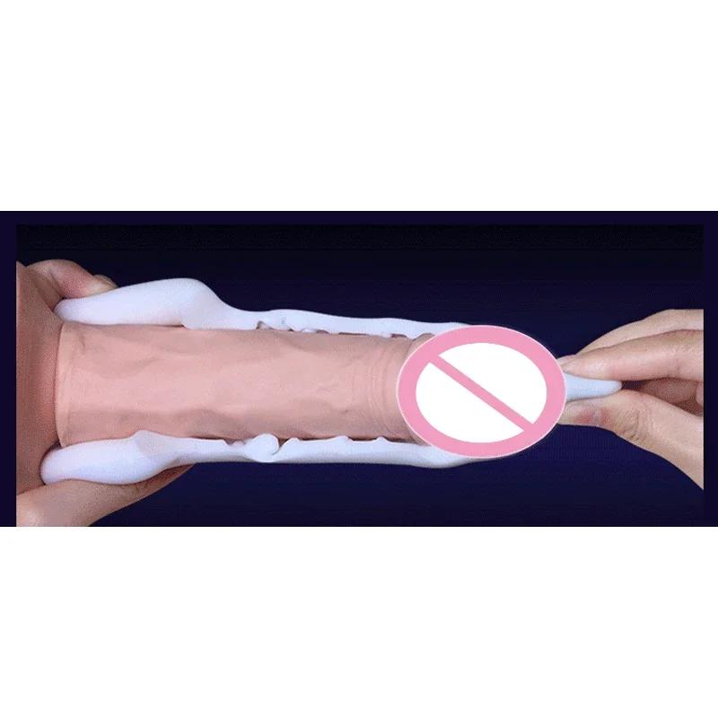 Penis Trainer Pocket Long Lasting Vagina Massager Male Masturbator Male Glans Penis Stimulation Sex Toys for Men