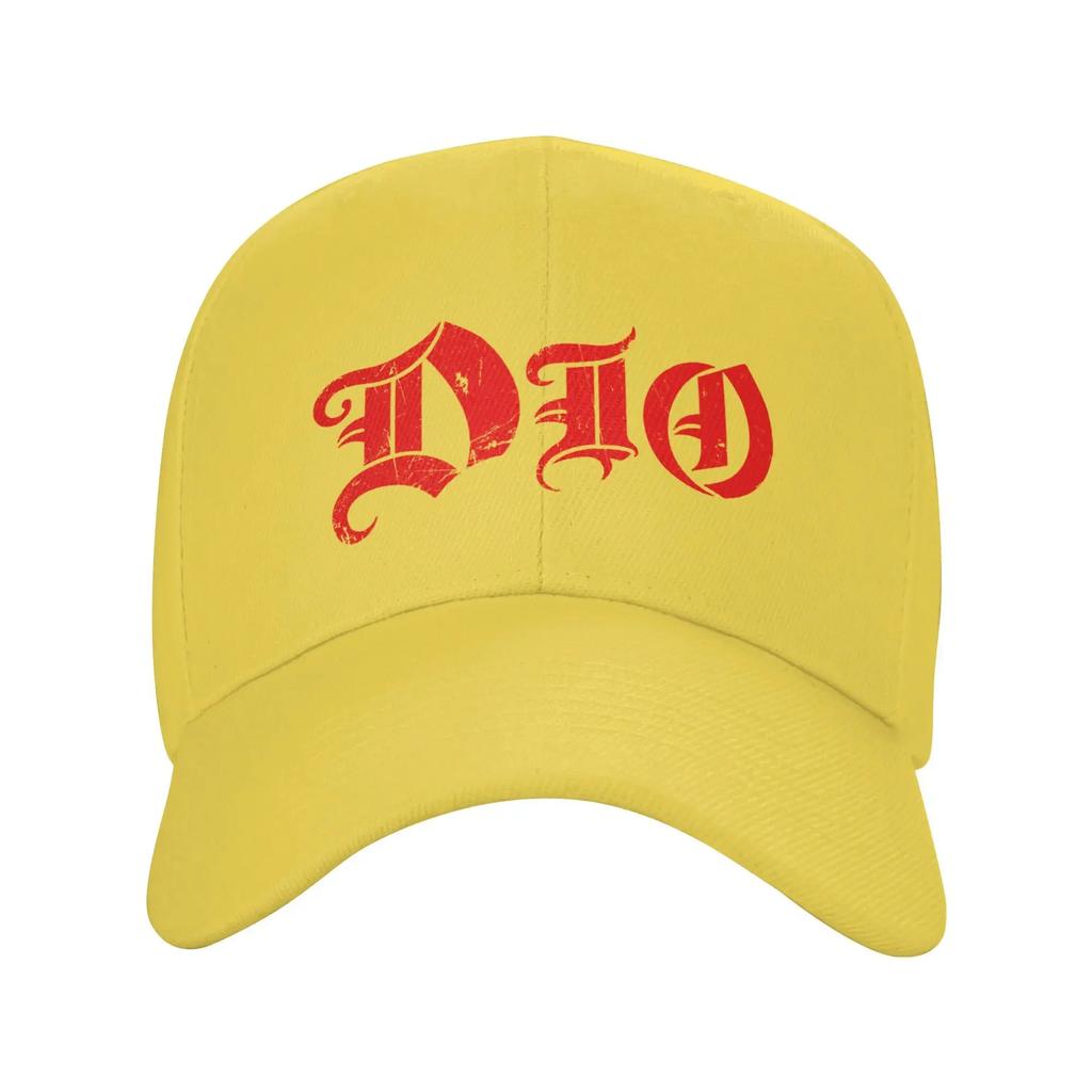 Benutzerdefinierte Dios Rockband Baseballkappe für Männer Frauen Atmungsaktiv Heavy Metal Musik Dad Hat Outdoor