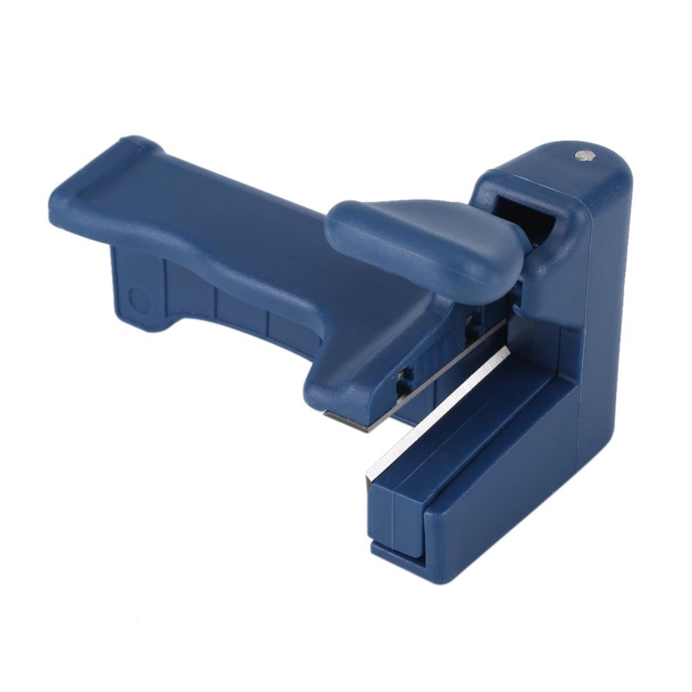 PVC Head Tail Trimmer Dark Blue Wood Edge Trimming Durable Edge Banding Trimming Tool