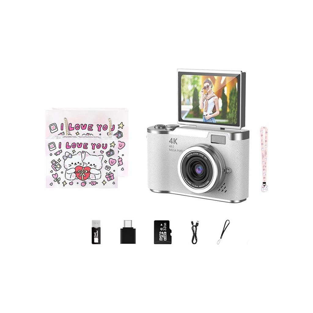 Entry-Level HD CCD Flip Screen Digital Camera for Students