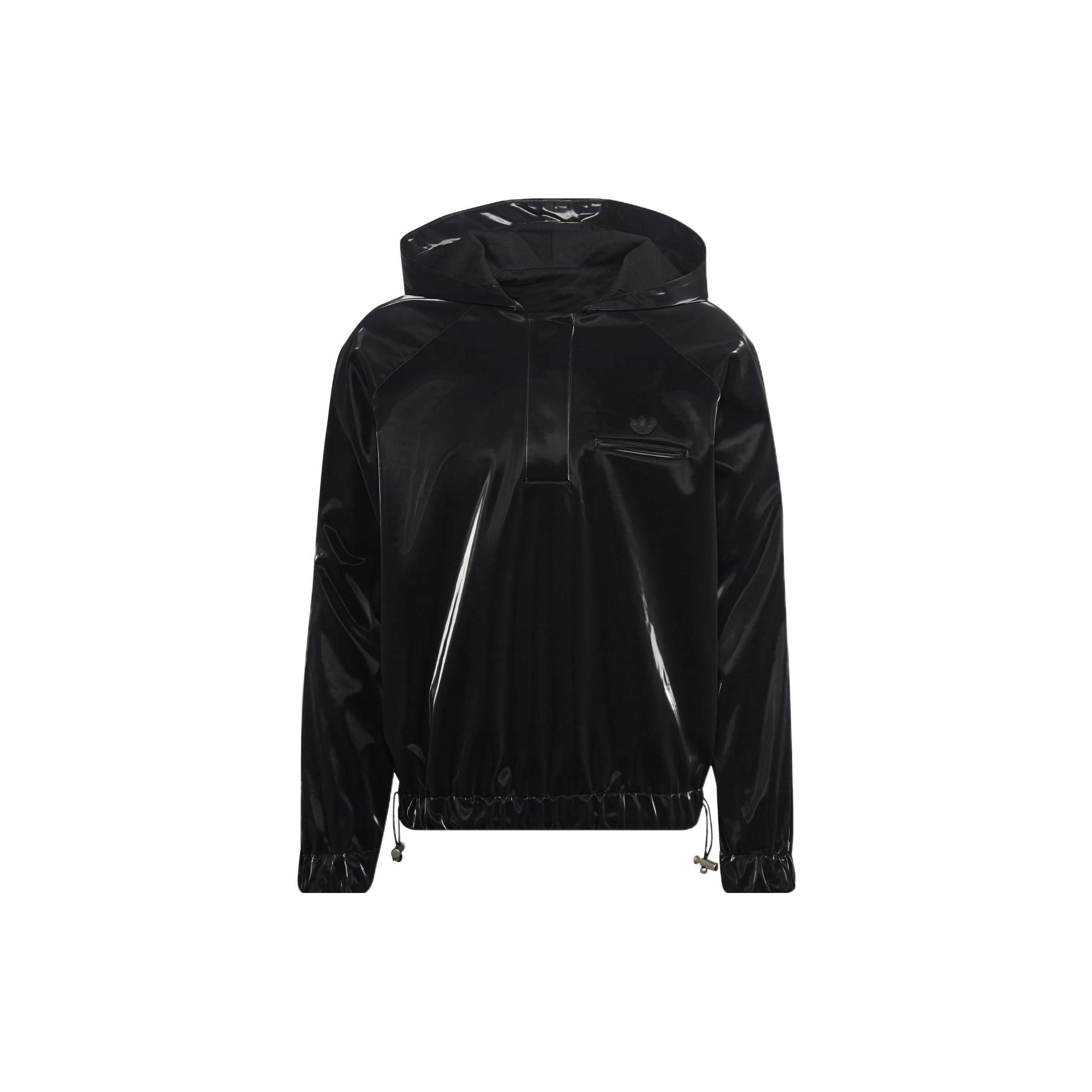

Adidas Originals Blue Version High Shine Half-Zip Hoodie Unisex Black HN0999 S