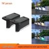 Waterproof Solar Step Lights for Outdoor Stairs, Fences, and Railings