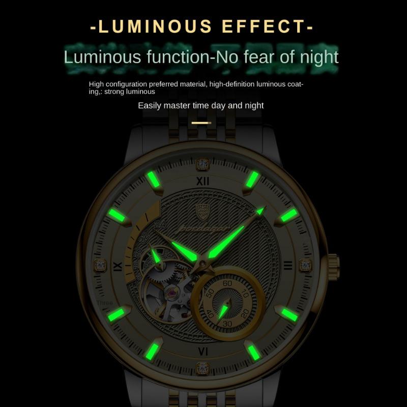 New Top Brand Automatic Mechanical Watch New Luxury Men's Waterproof Fashion Watch