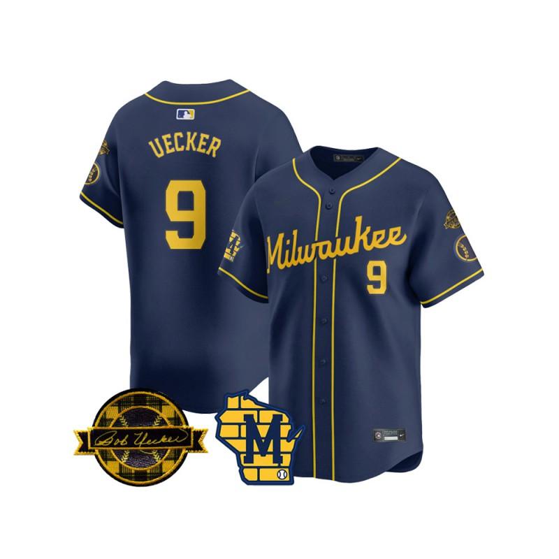 Milwaukee Brewers MLB Basebolltröja Broderad 11 9 22 Nummer Anpassad Sportkläder Herr Dam Höst