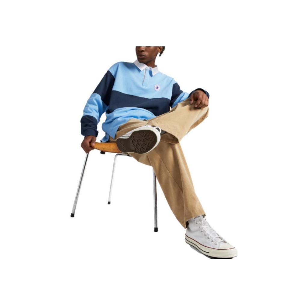 New Converse Sweatshirts Men's Blue 10025229-A03