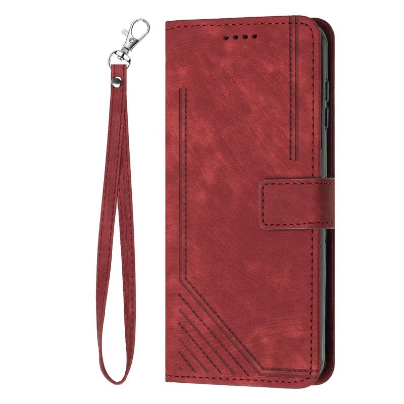 Casing For Oppo A79 A60 A2 A3 Reno 12 Pro 12F 4g 5g Leather Case Wallet Long Rope Flip Strap Crossbody Shoulder Card Slots Cover