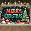 Christmas Banner Winter Themed Christmas Decoration Banner Christmas Event Banner Snowman Motif For School Event Holiday Indoor