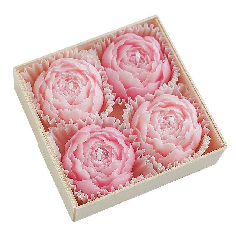 Rose Scented Handmade Creative Candle Gift Set