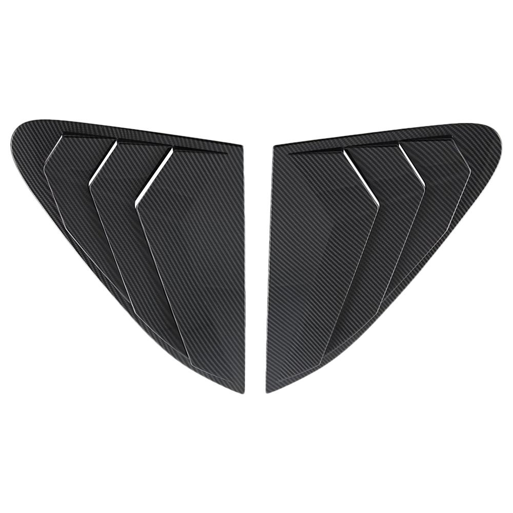 2pcs Rear Window Shutter Cover For Honda HRV HR-V - US Rear Window Louver Cover Car Window Accessories