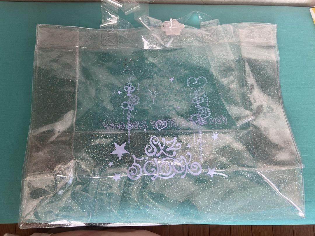 

[USED] Stray kids PVC SHOPPER BAG - SKZ 5 CLOCK