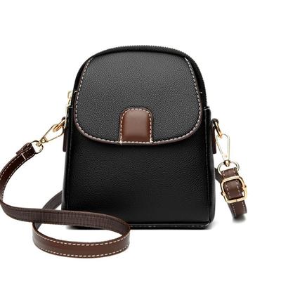 Mini Square Bags Bag Versatile Crossbody Shoulder Bag Casual Trendy Leather Bag Cellphone Bag for Women Girl