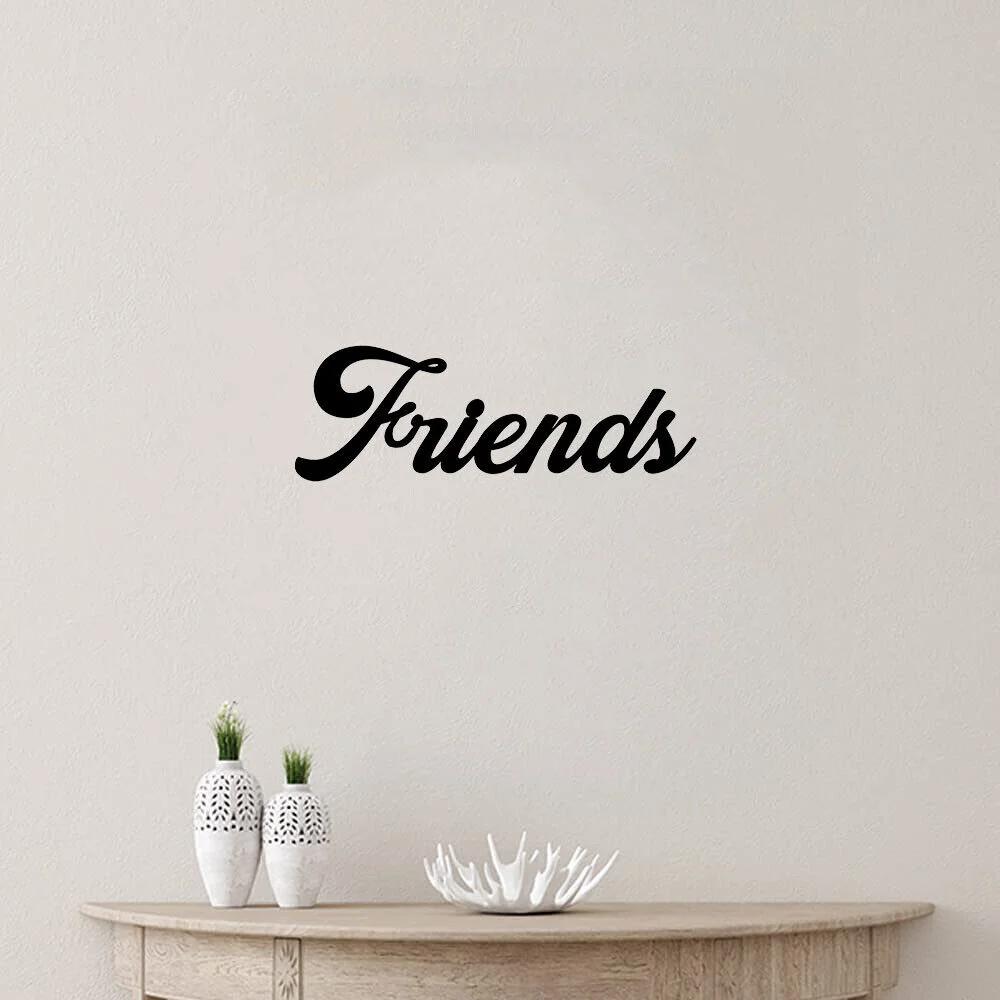 1ks Amis Love Wall Art – kovová nástěnná dekorace, Iron Art Silhouette, Home Accent a Artwork pro stylové interiéry