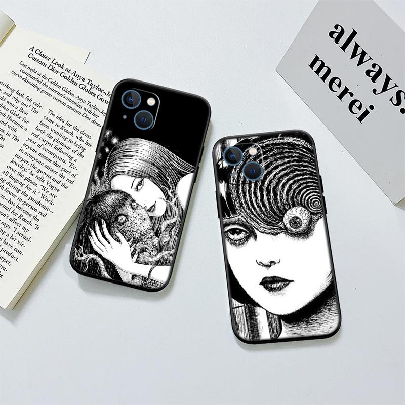 RP43 Junji Ito Tomie Phone Case for Motorola Edge 60 60s 70 G86 G56 G54 E14 G04S G45 G54 G64 S30 S50 X30 X40 X50 Pro Power