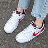 Nike Court Borough 2 Low White University Red GS BQ5448-110