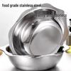 Su Le Stainless Steel 30cm Shallow Serving Basin Set