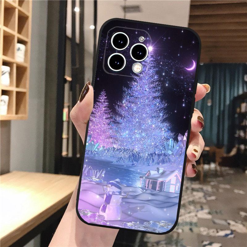 Christmas Tree Phone Case For iphone 17 Pro Max Air 16 15 14 13 Pro Max 15 16 Pro 15Plus